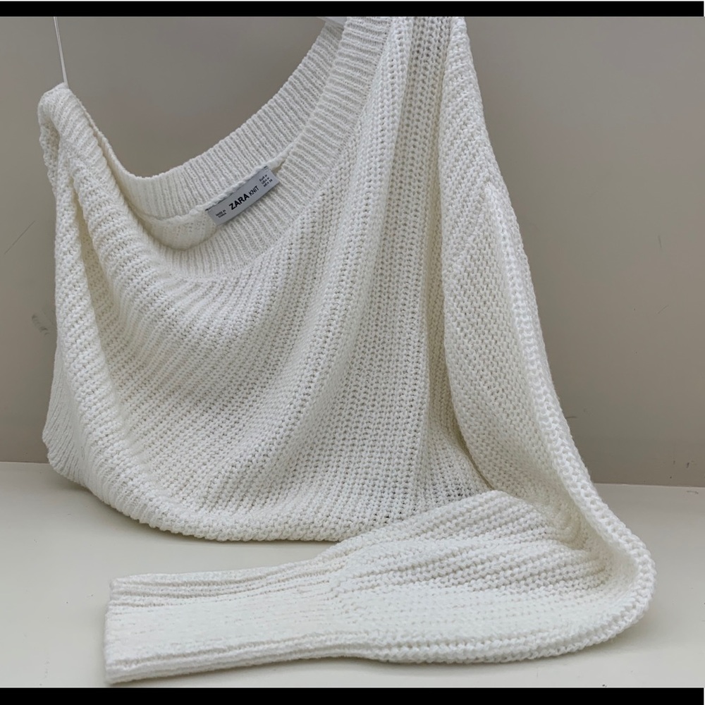 ZARA ONE SHOULDER SWEATER